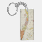 Porte-clés CARTE : Le CUBA, 1900 (Devant gauche)