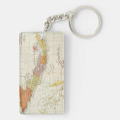 Porte-clés CARTE : Le CUBA, 1900 (Dos)