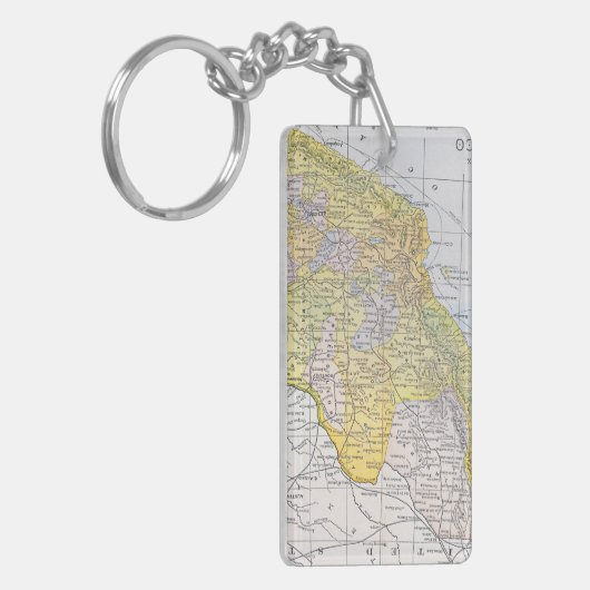 PORTE-CLÉS CARTE : LE MEXIQUE (Devant gauche)