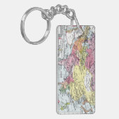 PORTE-CLÉS CARTE : L'EUROPE EN ASIE (Devant gauche)