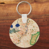 Porte-clés Carte Madagascar (Recto)