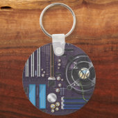 Porte-clés Carte mère de l'ordinateur (Recto)