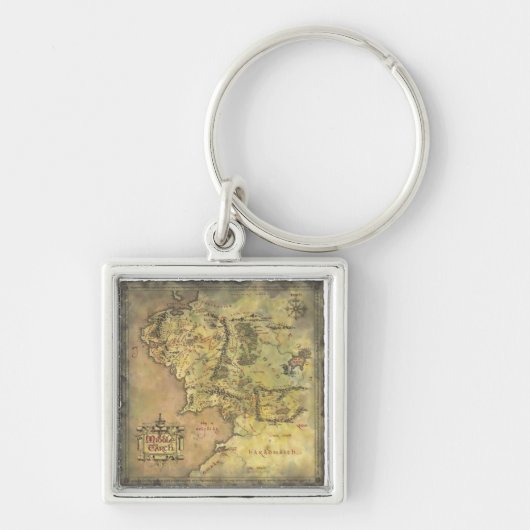 Porte-clés Carte MIDDLE EARTH™ (Devant)