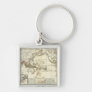 Porte-clés Carte mondiale des maladies