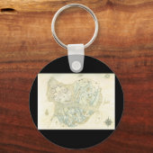 Porte-clés Carte non étiquetée de Trino (Recto)