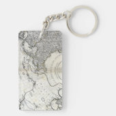 PORTE-CLÉS CARTE : NORTH PACIFIC (Dos)