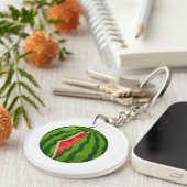 Porte-clés Carte Palestine Watermelon Arabe Calligraphie (Devant droit)