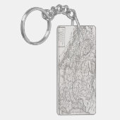 PORTE-CLÉS CARTE : PANNONIA (Devant gauche)