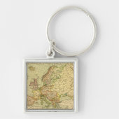 Porte-clés Carte panoramique EuropeEurope 3 (Devant)