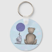 Porte-clés Carte postale (Verso)