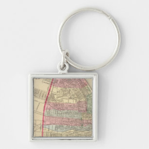 Porte-clés Carte Saint-Louis par Mitchell
