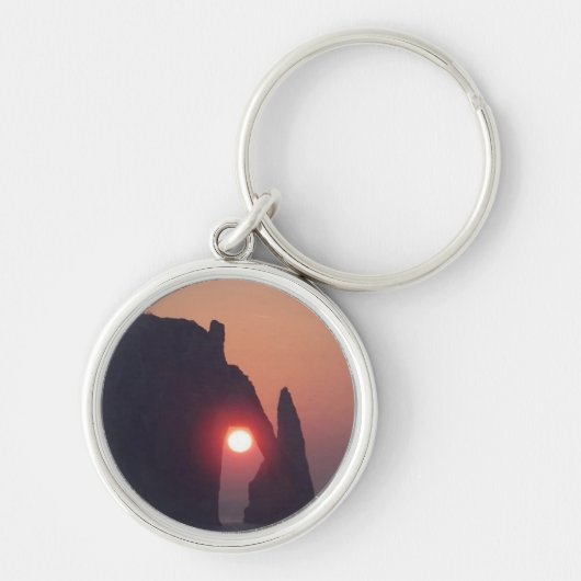 Porte-clés Carte simple (Devant)