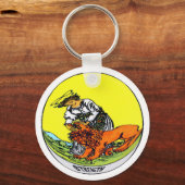 Porte-clés Carte Tarot Force (Recto)