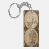 Porte-clés Carte vintage (Devant gauche)