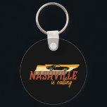Porte-clés Carte vintage Retro Nashville Tennessee USA City M<br><div class="desc">Nashville Tennessee ville, ville de style vintage et rétro, pour ceux qui vivent dans cette ville, natif de TN, citoyen fier et résident de cet endroit spécial appelé la maison. Marchandises cool avec soixante-dix vibe. Un souvenir parfait pour les touristes en vacances, voyageant aux Etats-Unis. Grand cadeau pour ceux qui...</div>