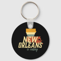 Carte vintage Retro New Orleans Louisiane USA City