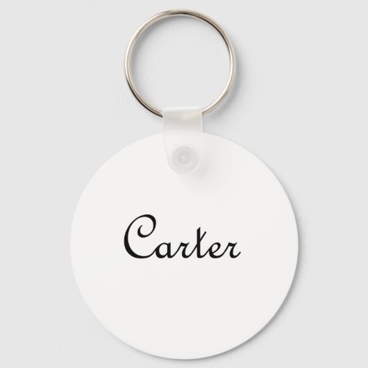Porte-clés Carter (Recto)