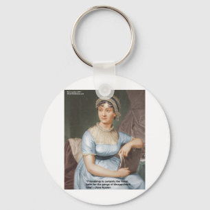 Porte-clés Cartes de citation et cadeaux Jane Austen Love Fin