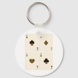 Porte-clés Cartes de lecture vintages