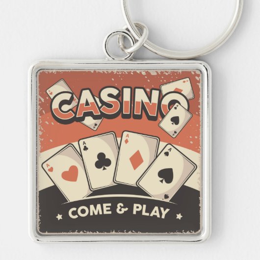 Porte-clés Cartes de poker (Devant)