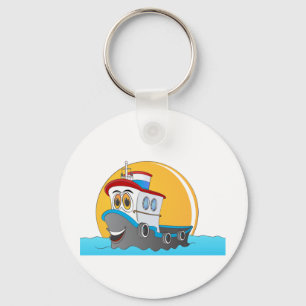 Porte-clés Cartographie de remorqueur