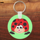 Porte-clés Carton mignon Ladybug (Recto)