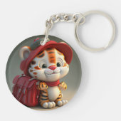 Porte-clés Cartoon bébé Tiger-76775 (Dos)