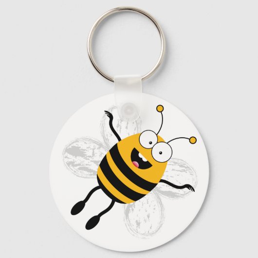 Porte-clés Cartoon Bee (Recto)