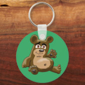 Porte-clés Cartoon convivial Teddy Bear (Recto)