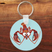 Porte-clés cartoon crayfish (Recto)