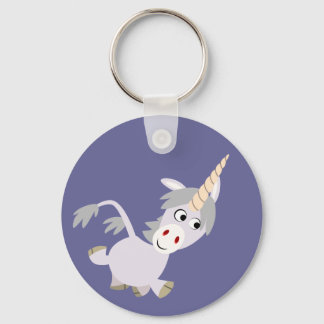 Porte-clés Cartoon Facétitif mignon Porte - clé Unicorn