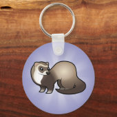 Porte-clés Cartoon Ferret (Recto)