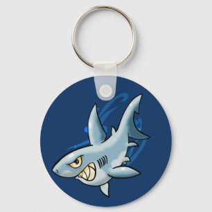 Porte-clés Cartoon Grand requin blanc