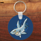 Porte-clés Cartoon Grand requin blanc (Recto)