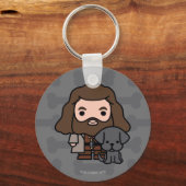 Porte-clés Cartoon Hagrid and Fang Character Art (Recto)