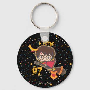Porte-clés Cartoon Harry Potter Quidditch Attrapeur