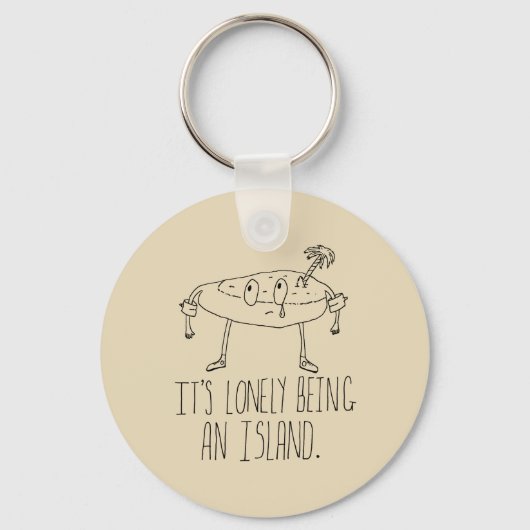 Porte-clés Cartoon Island (Recto)