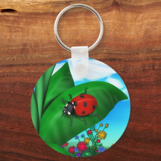 Porte-clés Cartoon Lady Bug (Recto)