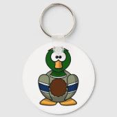 Porte-clés Cartoon Mallard Duck Porte - clé (Recto)
