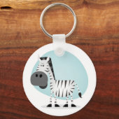 Porte-clés Cartoon mignon Zebra (Recto)