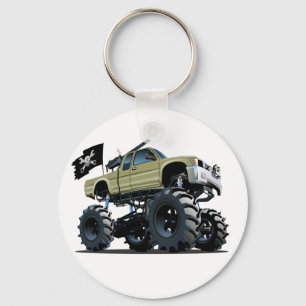 Porte-clés Cartoon monster truck