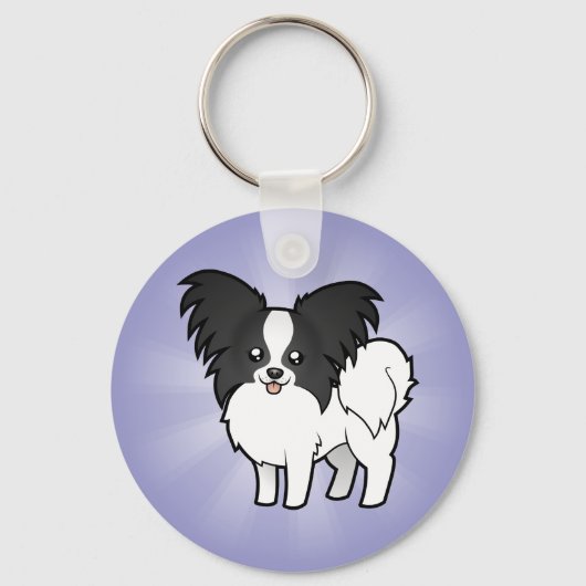 Porte-clés Cartoon Papillon (Recto)