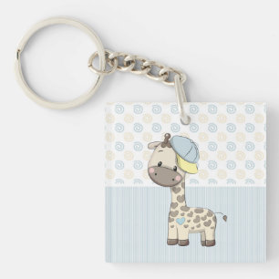 Porte-clés Cartoon personnalisé Porte - clé de Giraffe Garçon