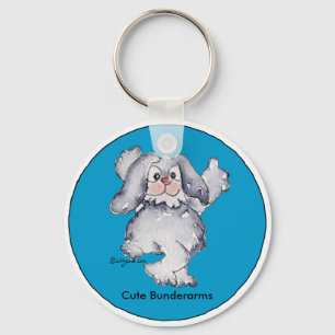 Porte-clés Cartoon Rabbit mignon Clôtures personnalisées
