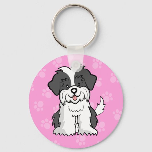 Porte-clés Cartoon ShihTzu Porte - clé (Recto)