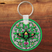 Porte-clés cartouche celtique (Recto)