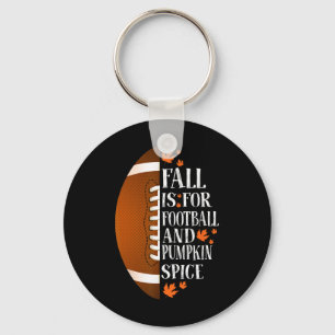 Porte-clés Cas Is for Football and Pumkin Spice Game Day Co