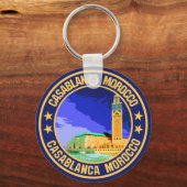 Porte-clés Casablanca Maroc (Verso)
