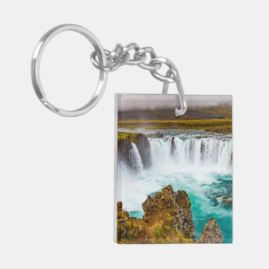 Porte-clés Cascade de Godafoss, Islande (Devant gauche)