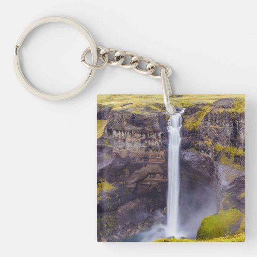 Porte-clés Cascade de Haifoss, Islande (Devant)